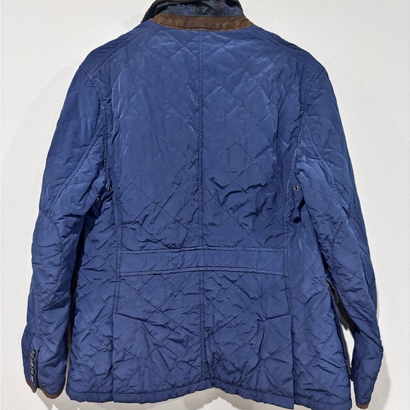 Vineyard Vines Navy Quilted Field Blazer Jacket - Men’s Medium - Picture 3 of 7